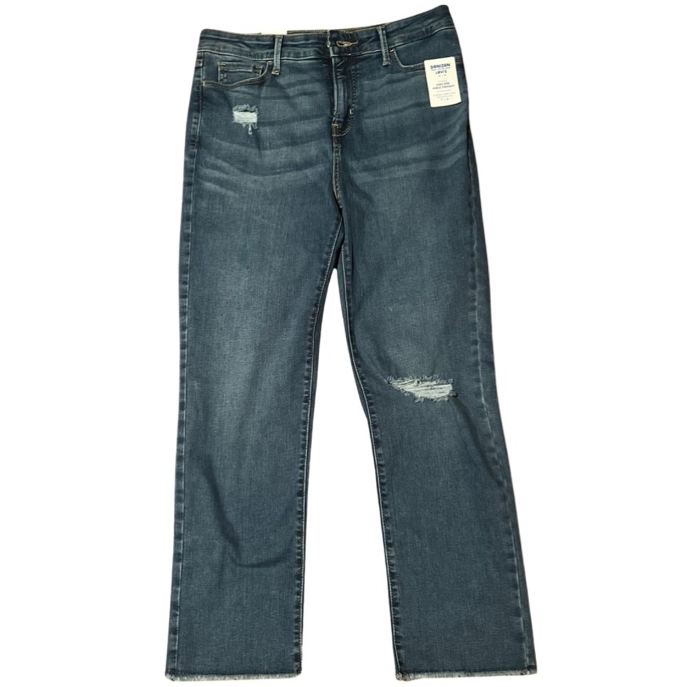 Levi’s High Rise Ankle Straight Jeans